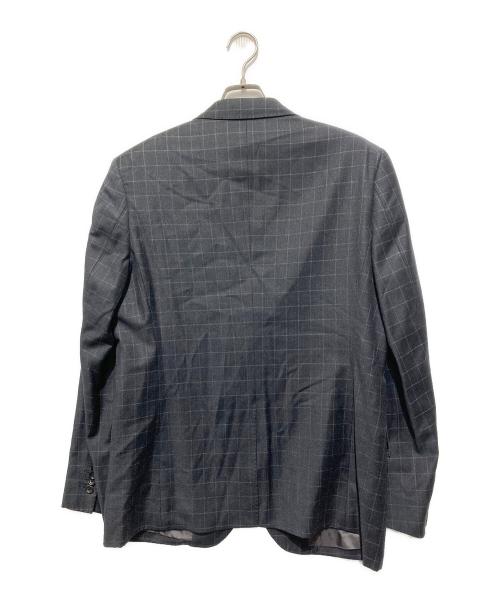 ERMENEGILDO ZEGNA（エルメネジルド・ゼニア）ERMENEGILDO ZEGNA (エルメネジルド・ゼニア) セットアップスーツ ブラック サイズ:98AB6の古着・服飾アイテム