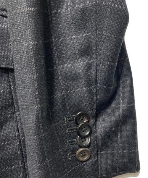 ERMENEGILDO ZEGNA（エルメネジルド・ゼニア）ERMENEGILDO ZEGNA (エルメネジルド・ゼニア) セットアップスーツ ブラック サイズ:98AB6の古着・服飾アイテム