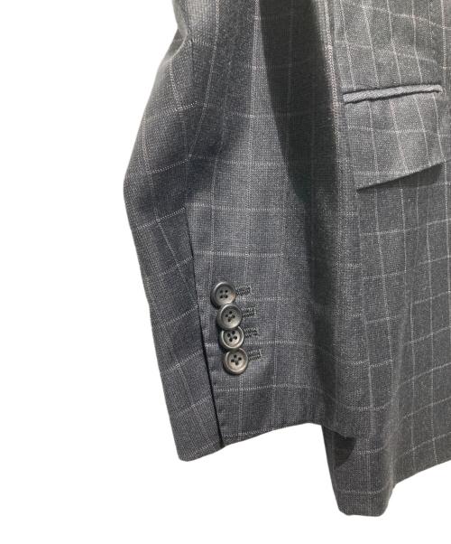 ERMENEGILDO ZEGNA（エルメネジルド・ゼニア）ERMENEGILDO ZEGNA (エルメネジルド・ゼニア) セットアップスーツ ブラック サイズ:98AB6の古着・服飾アイテム