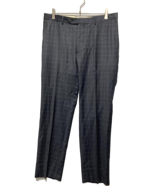 ERMENEGILDO ZEGNA（エルメネジルド・ゼニア）ERMENEGILDO ZEGNA (エルメネジルド・ゼニア) セットアップスーツ ブラック サイズ:98AB6の古着・服飾アイテム