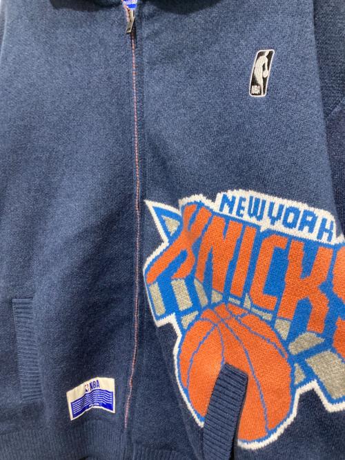 WIND AND SEA（ウィンダンシー）WIND AND SEA (ウィンダンシー) NBA (エヌビーエー) Jacquard Knit Hoodie ネイビー サイズ:L 未使用品の古着・服飾アイテム