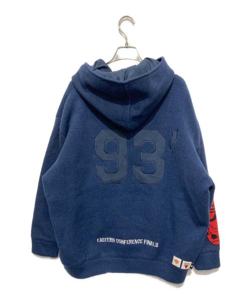 WIND AND SEA（ウィンダンシー）WIND AND SEA (ウィンダンシー) NBA (エヌビーエー) Jacquard Knit Hoodie ネイビー サイズ:L 未使用品の古着・服飾アイテム