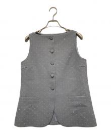 Bibiy.（ビビィ）の古着「JEWEL VEST」｜グレー