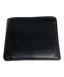 CELINE（セリーヌ）の古着「バイフォールド コンパクトウォレット」｜ブラック