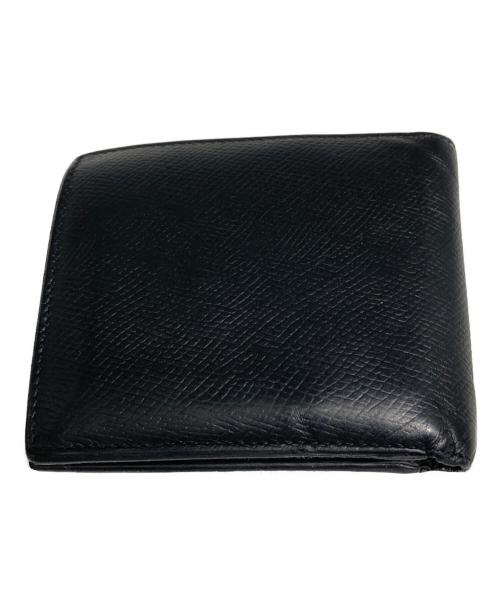 CELINE（セリーヌ）CELINE (セリーヌ) バイフォールド コンパクトウォレット ブラックの古着・服飾アイテム