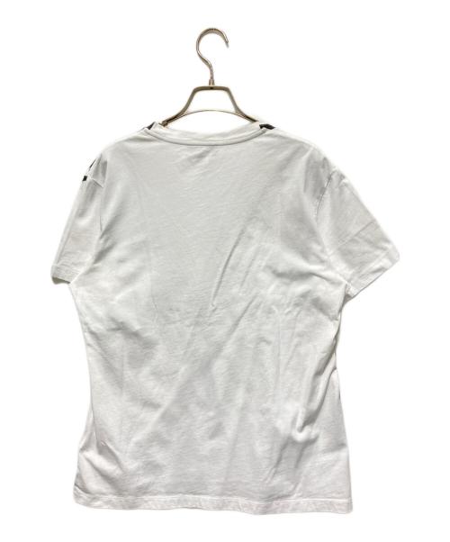 BURBERRY（バーバリー）BURBERRY (バーバリー) レタリングTシャツ ホワイト×ブラック サイズ:Sの古着・服飾アイテム