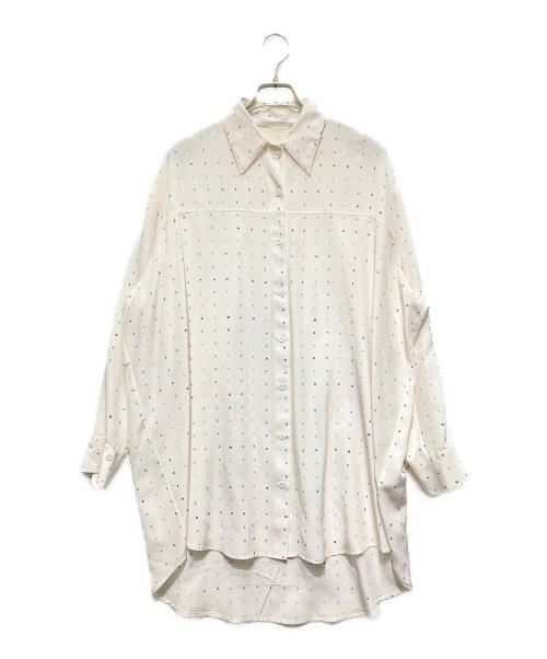PETER DO（ピーター・ドゥ）PETER DO (ピーター・ドゥ) シルクシャツ ベージュ サイズ:38の古着・服飾アイテム