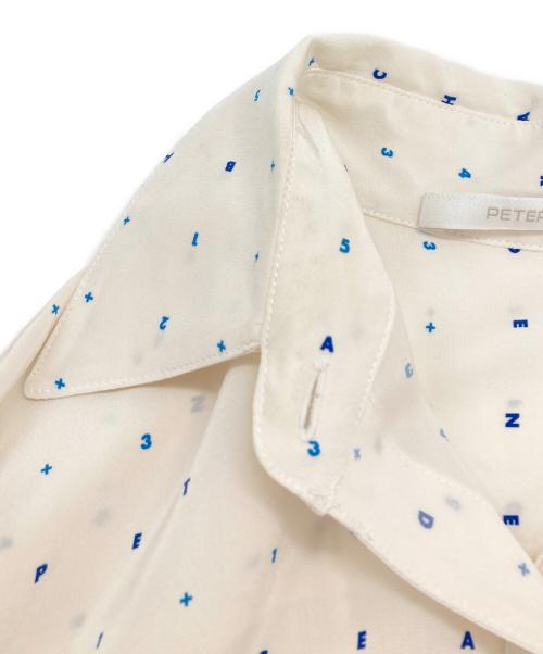 PETER DO（ピーター・ドゥ）PETER DO (ピーター・ドゥ) シルクシャツ ベージュ サイズ:38の古着・服飾アイテム