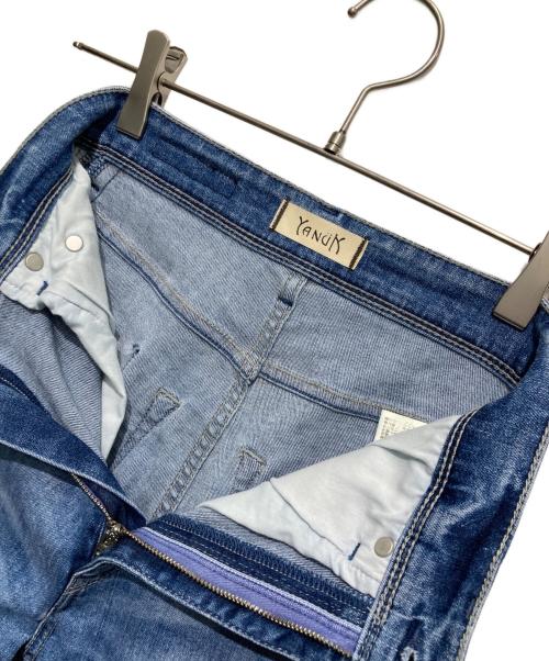 YANUK（ヤヌーク）YANUK (ヤヌーク) Boot Cut DENIM インディゴ サイズ:24の古着・服飾アイテム