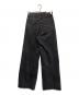 moussy (マウジー) CROSS WAIST WIDE STRAIGHT ブラック サイズ:2：6000円