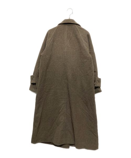 STYLE MIXER（スタイルミキサー）STYLE MIXER (スタイルミキサー) 2WAYカラーウールロングダブルコート カーキ サイズ:Sの古着・服飾アイテム