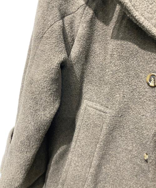 STYLE MIXER（スタイルミキサー）STYLE MIXER (スタイルミキサー) 2WAYカラーウールロングダブルコート カーキ サイズ:Sの古着・服飾アイテム