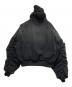TH4SWE (ザフォースウィ) GOJOYJINNI (ゴージョインジンニ) WASHED ROUND SHAPED BOMBER DOUBLE LAYERED HAT AVIATION JACKET ブラック サイズ:S：17000円