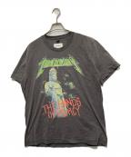 doublet×st companyダブレット×エスティーカンパニー）の古着「TAKASAKI KARUTA T-SHIRT」｜ブラック