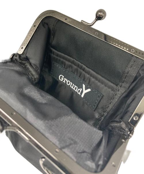GROUND Y（グラウンドワイ）GROUND Y (グラウンドワイ) SMALL HELMET BAG WITH CLASP ブラックの古着・服飾アイテム