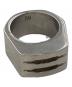 RICK OWENS（リックオウエンス）の古着「GRILL RING」｜シルバー
