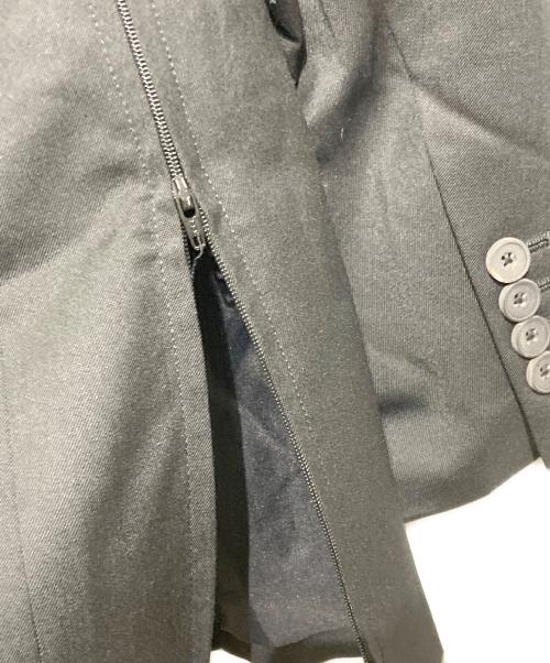 MAISON SPECIAL（メゾンスペシャル）MAISON SPECIAL (メゾンスペシャル) NISHIKAWA KEORI Wool Mix Gabardine Prime-Over Peaked Lapel Double Tailored Jacket ブラック サイズ:Sの古着・服飾アイテム