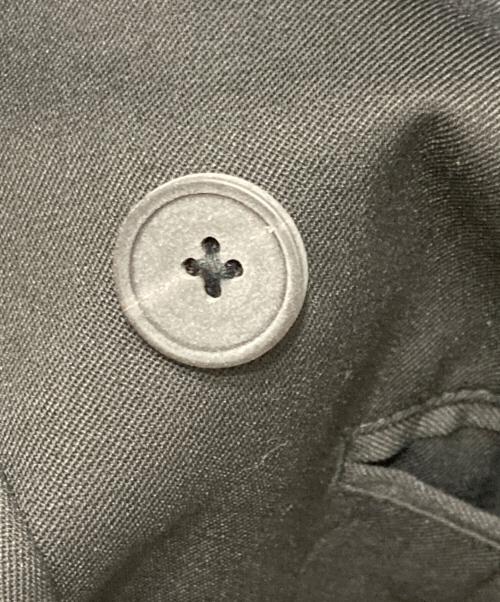 MAISON SPECIAL（メゾンスペシャル）MAISON SPECIAL (メゾンスペシャル) NISHIKAWA KEORI Wool Mix Gabardine Prime-Over Peaked Lapel Double Tailored Jacket ブラック サイズ:Sの古着・服飾アイテム