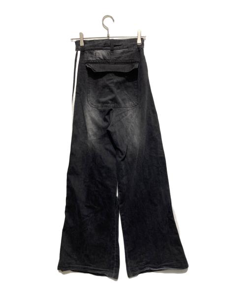 yori sport（ヨリ スポーツ）YORI SPORT (ヨリ スポーツ) 5STRIPE DENIM ブラック サイズ:26の古着・服飾アイテム