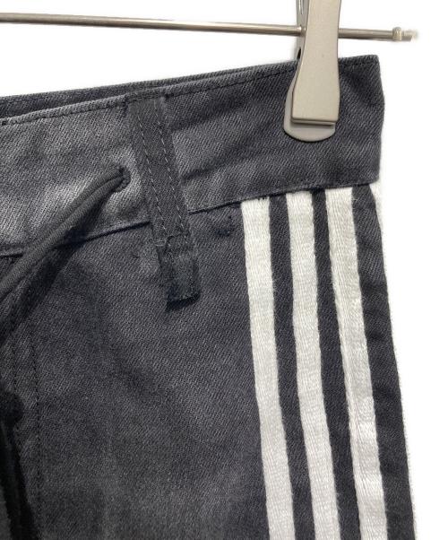yori sport（ヨリ スポーツ）YORI SPORT (ヨリ スポーツ) 5STRIPE DENIM ブラック サイズ:26の古着・服飾アイテム