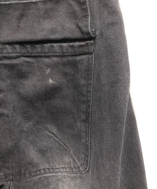 yori sport（ヨリ スポーツ）YORI SPORT (ヨリ スポーツ) 5STRIPE DENIM ブラック サイズ:26の古着・服飾アイテム
