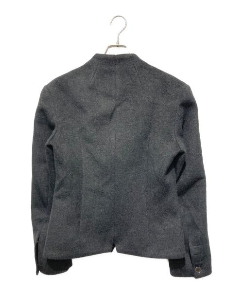 SLIGHT VOGUE（SLIGHT VOGUE）SLIGHT VOGUE (SLIGHT VOGUE) ウールジャケット チャコールグレー サイズ:1の古着・服飾アイテム