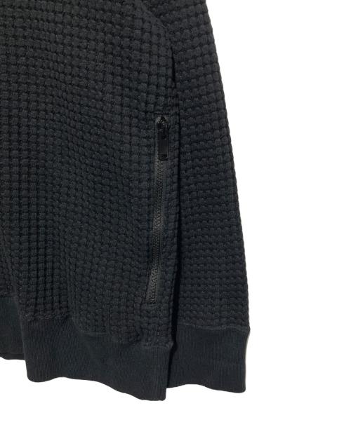 Seagreen（シーグリーン）Seagreen (シーグリーン) BIG WAFFLE CREW ブラック サイズ:02の古着・服飾アイテム