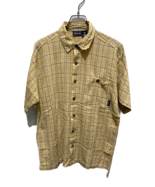 Patagonia（パタゴニア）Patagonia (パタゴニア) A/C Shirt イエロー サイズ:sの古着・服飾アイテム