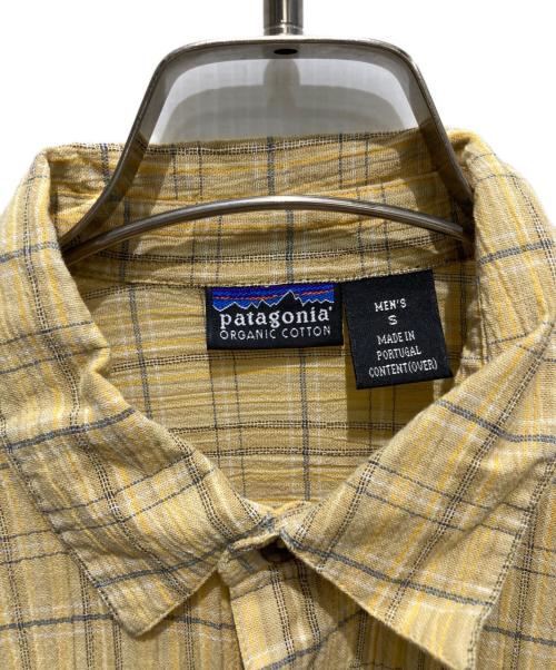 Patagonia（パタゴニア）Patagonia (パタゴニア) A/C Shirt イエロー サイズ:sの古着・服飾アイテム