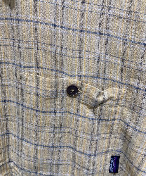 Patagonia（パタゴニア）Patagonia (パタゴニア) A/C Shirt イエロー サイズ:sの古着・服飾アイテム