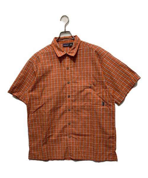 Patagonia（パタゴニア）Patagonia (パタゴニア) Puckerware Shir オレンジ サイズ:Mの古着・服飾アイテム