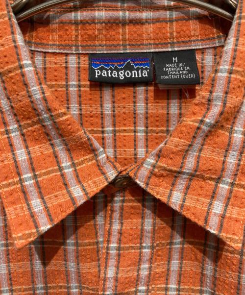 Patagonia（パタゴニア）Patagonia (パタゴニア) Puckerware Shir オレンジ サイズ:Mの古着・服飾アイテム