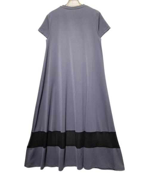MIREPOIX（ミルポワ）MIREPOIX (ミルポワ) 半袖ワンピース グレー サイズ:38の古着・服飾アイテム