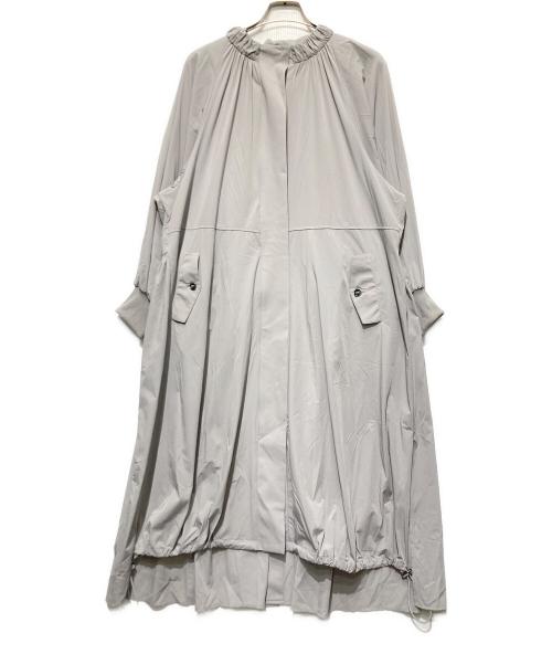 CLOVE（クローブ）CLOVE (クローブ) ライトロングブルゾン ライトグレー サイズ:FREE 未使用品の古着・服飾アイテム