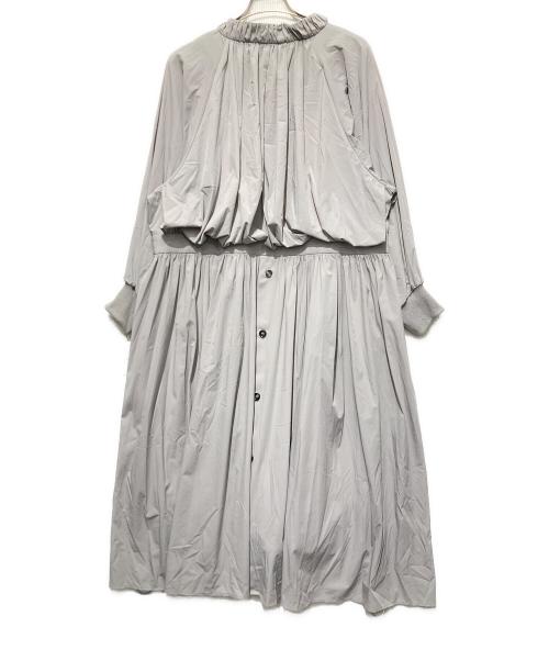 CLOVE（クローブ）CLOVE (クローブ) ライトロングブルゾン ライトグレー サイズ:FREE 未使用品の古着・服飾アイテム