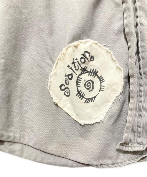LEE（リー）LEE (リー) ワークシャツ ライトグレー サイズ:15の古着・服飾アイテム