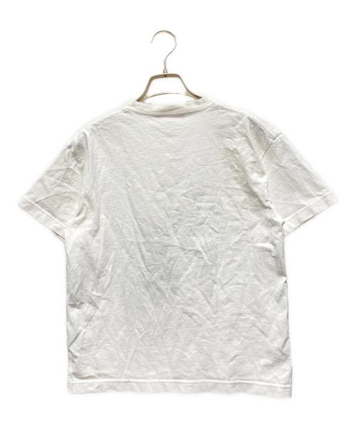 CABAN（キャバン）CABAN (キャバン) ドライスビンコットン ELEPHANTエンブロイダリー Tシャツ ホワイト サイズ:Sの古着・服飾アイテム