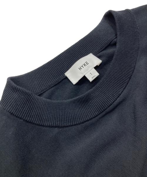 HYKE（ハイク）HYKE (ハイク) ショート丈ニット ブラック サイズ:1の古着・服飾アイテム