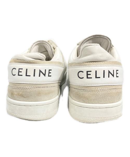 CELINE（セリーヌ）CELINE (セリーヌ) ローカットスニーカー ベージュ サイズ:40の古着・服飾アイテム