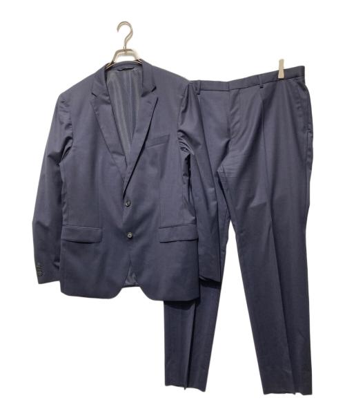 BOSS HUGO BOSS（ボス ヒューゴボス）BOSS HUGO BOSS (ボス ヒューゴボス) セットアップスーツ ブラック サイズ:44Rの古着・服飾アイテム