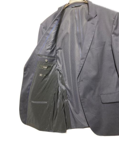 BOSS HUGO BOSS（ボス ヒューゴボス）BOSS HUGO BOSS (ボス ヒューゴボス) セットアップスーツ ブラック サイズ:44Rの古着・服飾アイテム