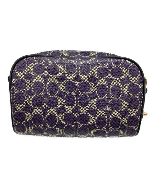 COACH（コーチ）COACH (コーチ) ポーチ パープルの古着・服飾アイテム
