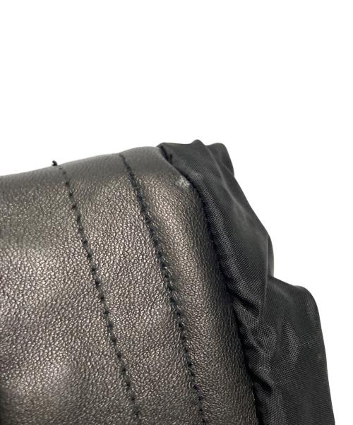 BOSS HUGO BOSS（ボス ヒューゴボス）BOSS HUGO BOSS (ボス ヒューゴボス) ラムレザージャケット ブラック サイズ:50の古着・服飾アイテム