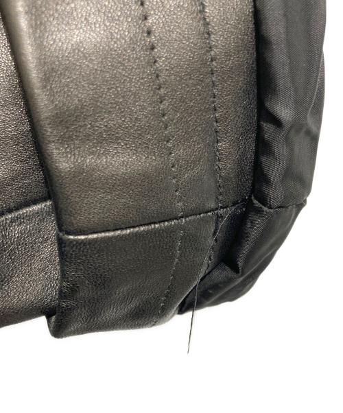 BOSS HUGO BOSS（ボス ヒューゴボス）BOSS HUGO BOSS (ボス ヒューゴボス) ラムレザージャケット ブラック サイズ:50の古着・服飾アイテム