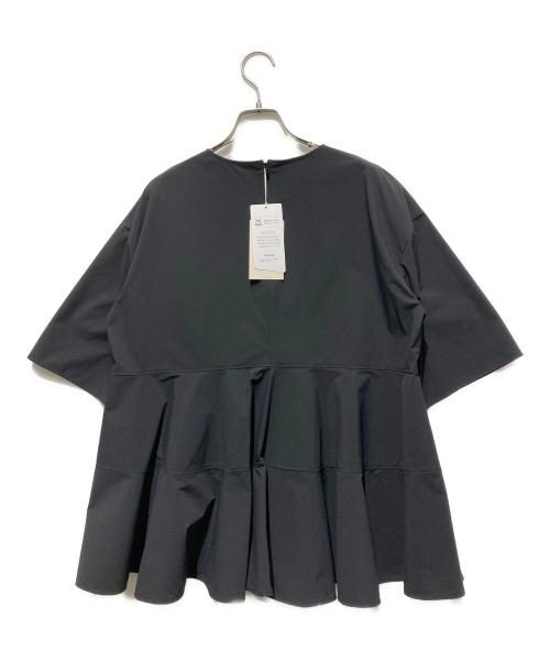 LE PHIL（ル フィル）LE PHIL (ル フィル) SOLOTEX ブロードフレアブラウス ブラック サイズ:Freeの古着・服飾アイテム