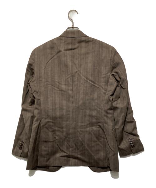azabu tailor（アザブテーラー）azabu tailor (アザブテーラー) 3ピースセットアップスーツ ブラウン サイズ:042の古着・服飾アイテム