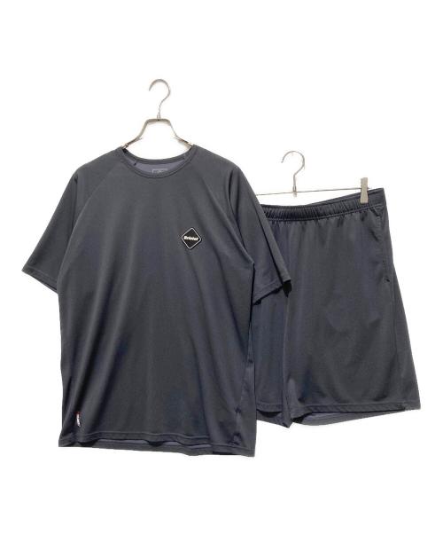F.C.R.B.（エフシーレアルブリストル）F.C.R.B. (エフシーレアルブリストル) POLARTEC POWER DRY TRAINING TOP & SHORTS チャコールグレー サイズ:XLの古着・服飾アイテム