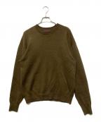 CABANキャバン）の古着「25AW コットンカシミヤ クルーネックプルオーバー」｜ブラウン