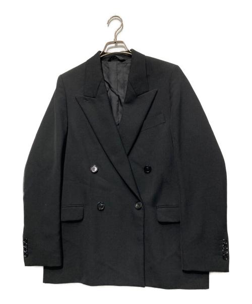 Acne studios（アクネ ストゥディオズ）Acne studios (アクネ ストゥディオズ) ダブルジャケット ブラック サイズ:38の古着・服飾アイテム
