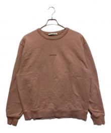 Acne studios（アクネ ストゥディオズ）の古着「ロゴスウェット」｜バーガンディー